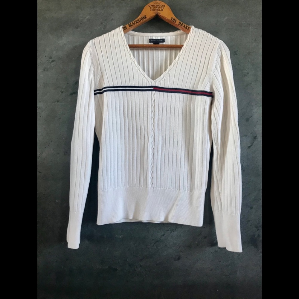 Tommy Hilfiger white Sweater